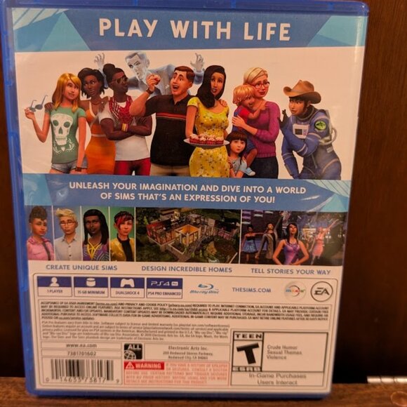Pre-owned Sims 4 PS4 Game - Picture 3 of 3